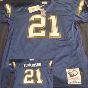 Men's Blue NFL Throwback Jersey
